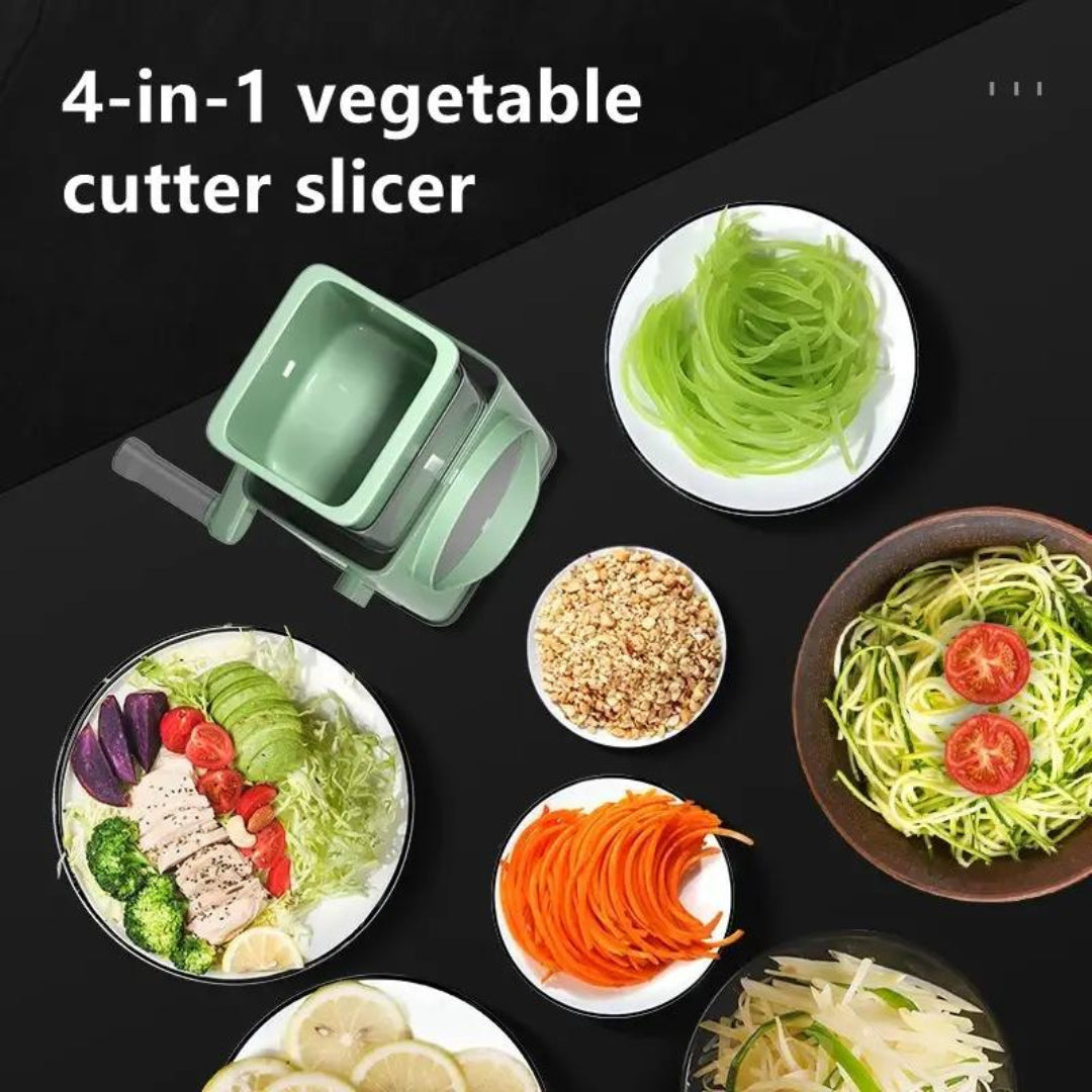 Professional Rotary Cheese Grater and Vegetable Slicer for Fruits, Cookies, Oreos, and Nuts