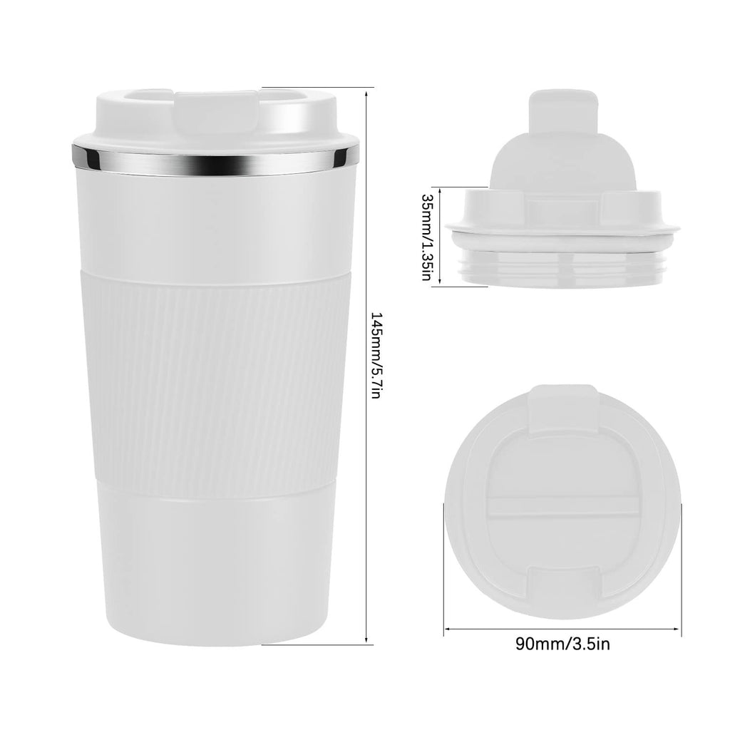 Tazas de Café de Viaje de 12 Oz con Aislamiento Térmico