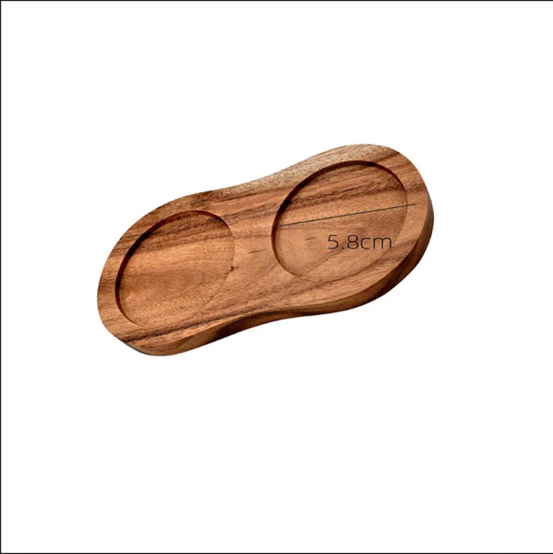 Premium Acacia Wood Salt and Pepper Grinder Set with Adjustable Ceramic Mill - Essential Kitchen Cooking Tools